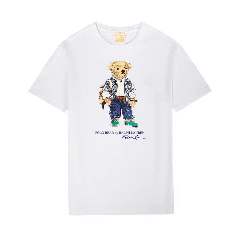 Camiseta Ralph Lauren de Manga Curta Bear Explorer